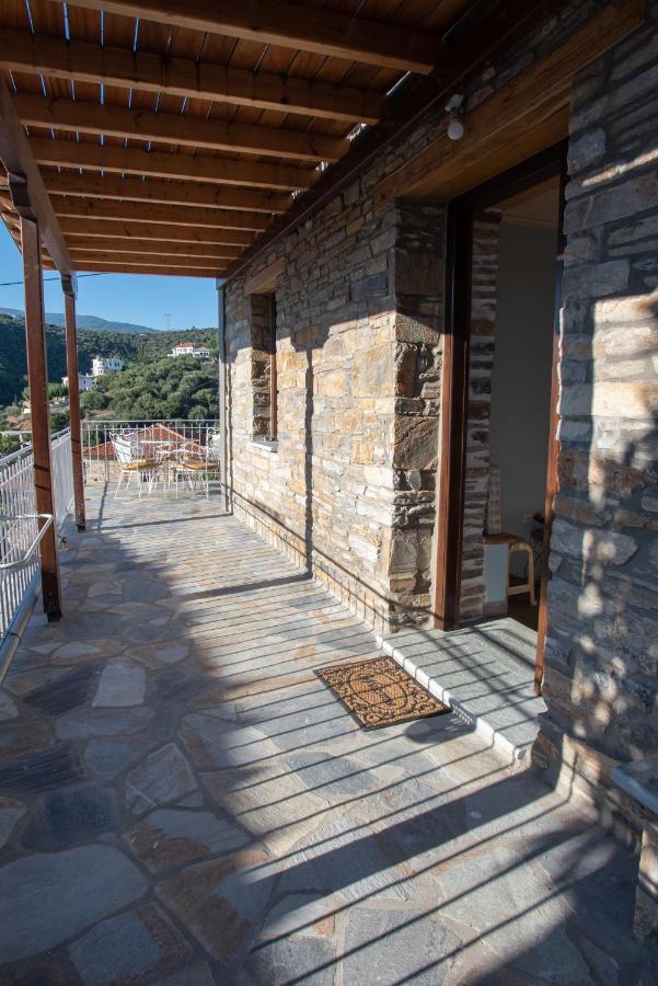 アフィソス Με Θέα Το Ηλιοβασιλεμα 2ヴィラ エクステリア 写真