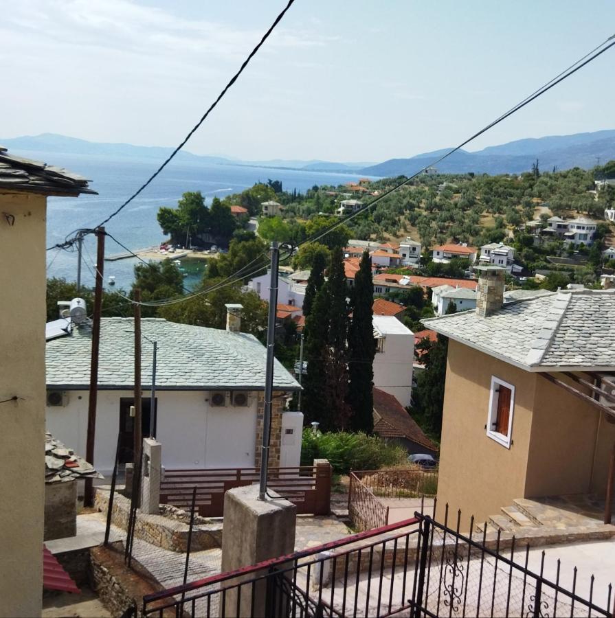 アフィソス Με Θέα Το Ηλιοβασιλεμα 2ヴィラ エクステリア 写真