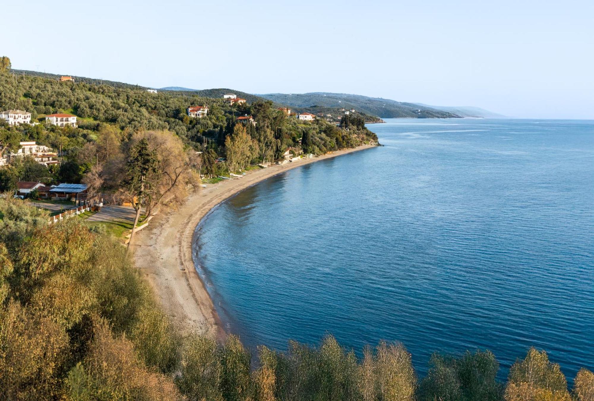 アフィソス Με Θέα Το Ηλιοβασιλεμα 2ヴィラ エクステリア 写真